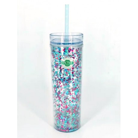 Vaso Skinny Gliter